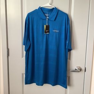 NWT Nike Golf Men’s Blue polo size XL